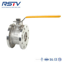 DIN PN16 Carbon/Stainless Steel Floating Wafer Ball Valve